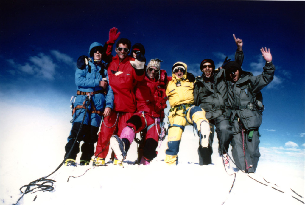 Le sommet du Névado Kopa 6200m